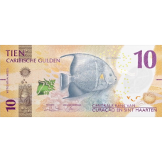 (194) ** PNew (PN1) Curacao & St. Martin - 10 Gulden (2025)